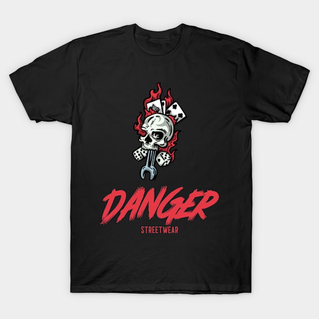 Danger Streetwear T-Shirt by joshsmith